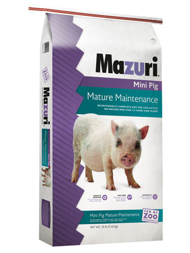 Mazuri Mini Pig Mature Maintenance - 25lbs