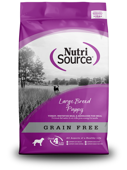 NutriSource Large Breed Puppy Grain Free - 26lb.