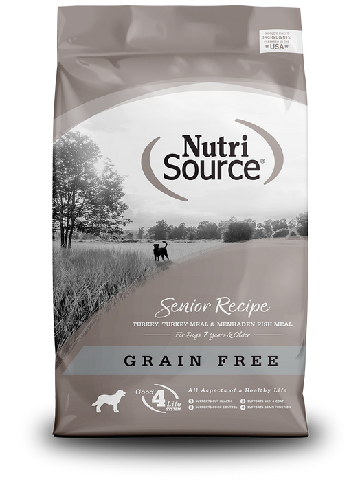 NutriSource Grain Free Senior -  26lb