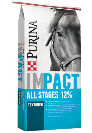 Purina Impact All Stages 12% Textured - 50lb