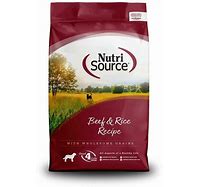 NutriSource Beef & Rice Formula 26lb