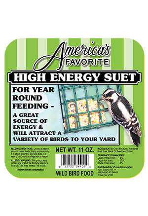 America's Favorite Hi-Energy Suet