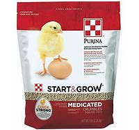 Purina Start & Grow Medicated - 5lb
