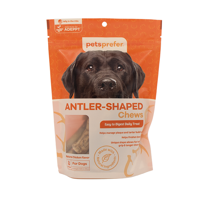 Pets Prefer Antler Shaped Chews