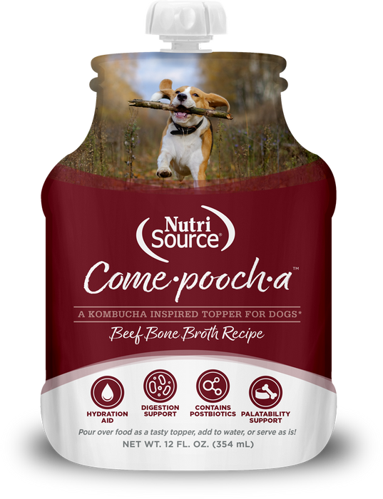 NutriSource Come-Pooch-a Broth - 12oz Assorted Flavors