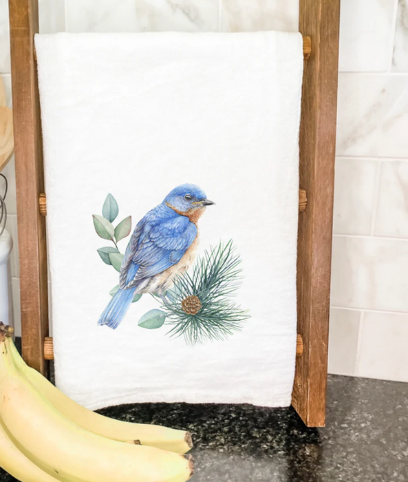 Blue Bird Tea Towel