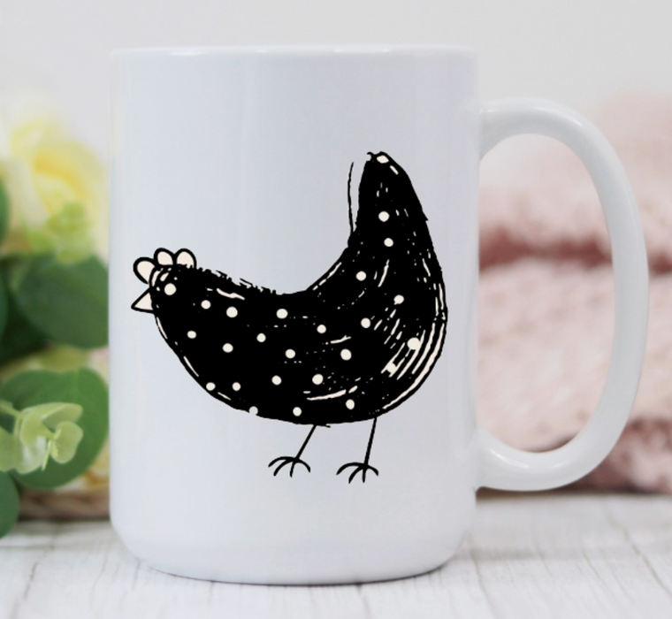 Vintage Chicken Coffee Mug