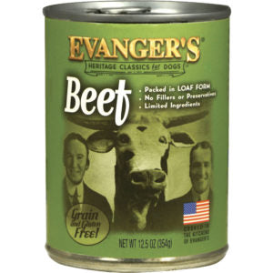 Evanger's Grain Free Beef Dinner - 12.5oz