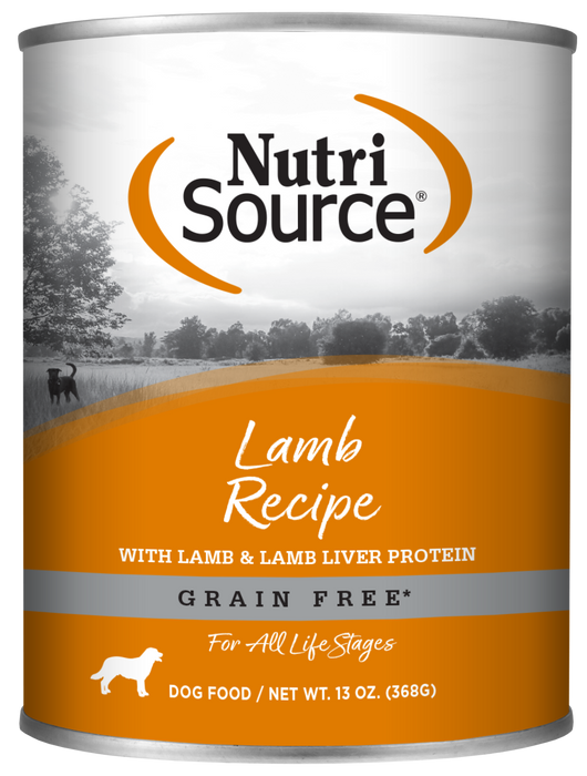 NutriSource Lamb Recipe - Canned