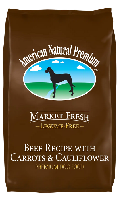 American Natural Premium Beef Recipe with Carrots & Cauliflower - 30lb