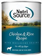 NutriSource with Wholesome Grains Canned