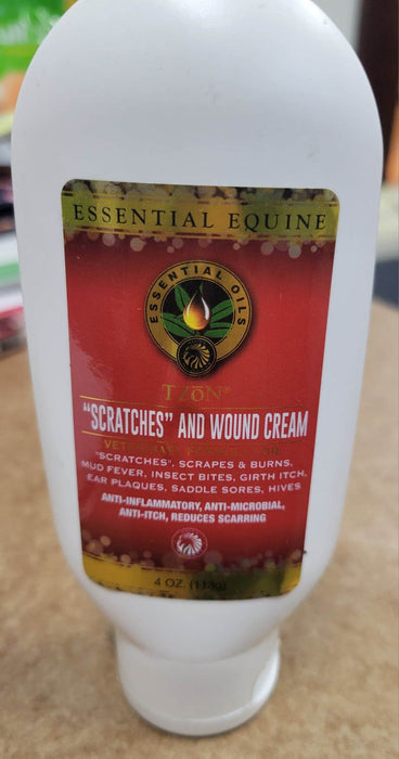 Essential Equine TZon Scratches and Wound Cream - 4oz