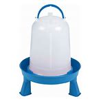 Plastic Waterer With Legs - 2 Gallon